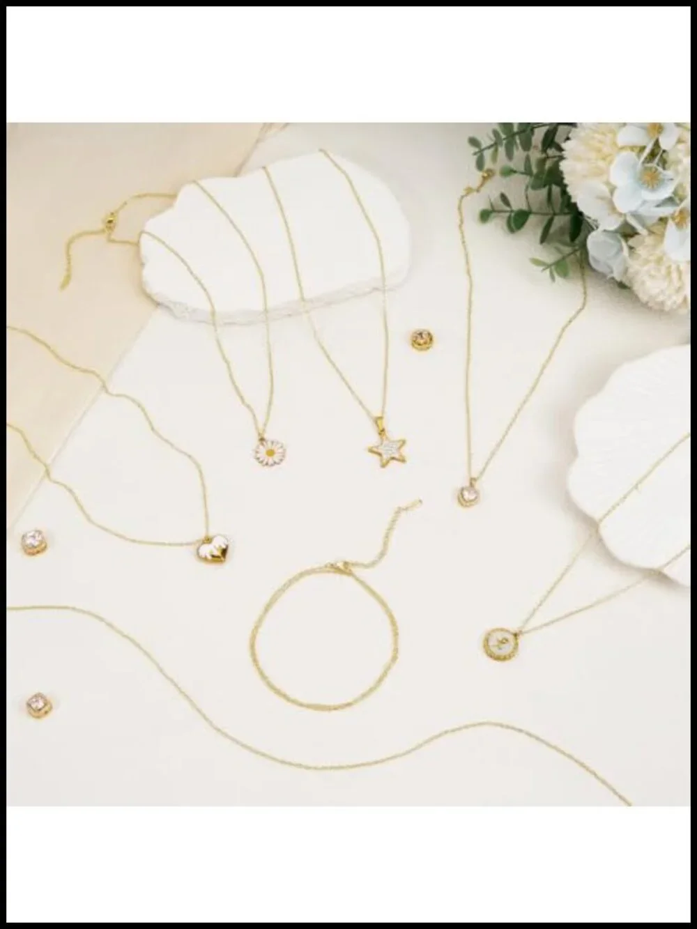 Bulk 20pc 14K Gold Plated Stainless Steel Cable Chain Necklace DIY Supplies